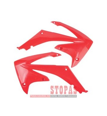 UFA RADIATOR COVERS HONDA CRF250/450R CRF-RED
