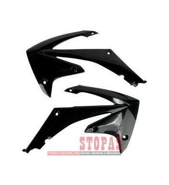 UFO RADIATOR COVERS HONDA CRF250/450R BLACK