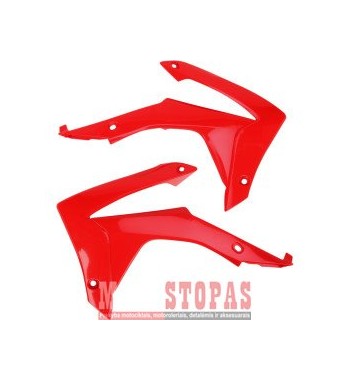 UFO RADIATOR COVERS HONDA CRF250/450R CRF-RED