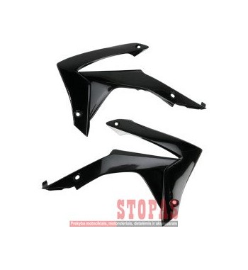 UFO RADIATOR COVERS HONDA CRF250/450R BLACK