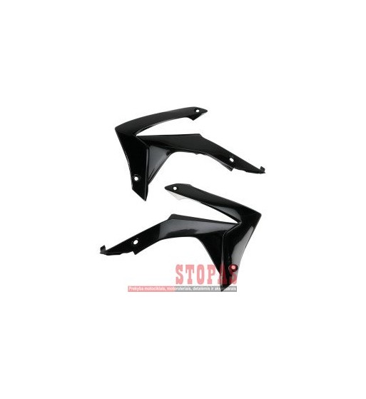 UFO RADIATOR COVERS HONDA CRF250/450R BLACK