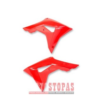 UFA RADIATOR COVERS HONDA CRF450R CRF-RED