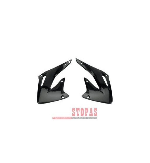 UFO RADIATOR COVERS HONDA CRF450R BLACK