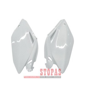UFO SIDE PANELS HONDA CRF250R WHITE