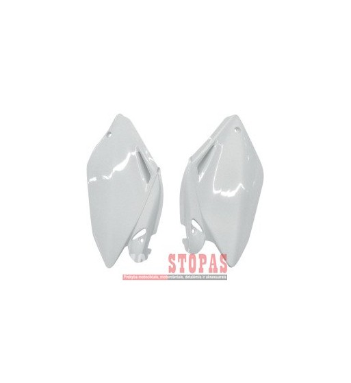 UFO SIDE PANELS HONDA CRF250R WHITE