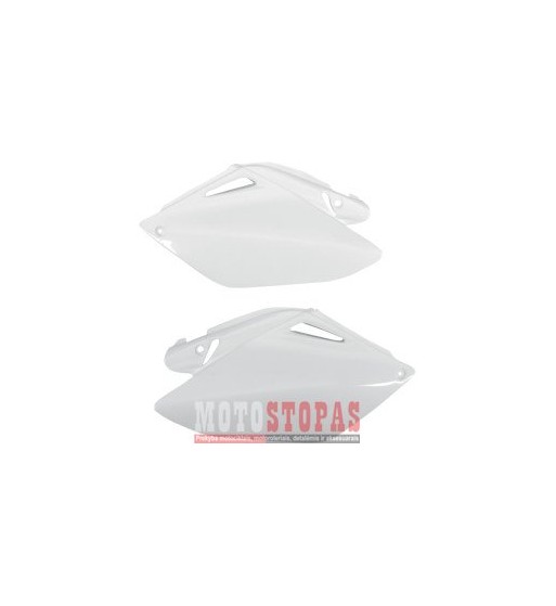 UFO SIDE PANELS HONDA CRF250R WHITE