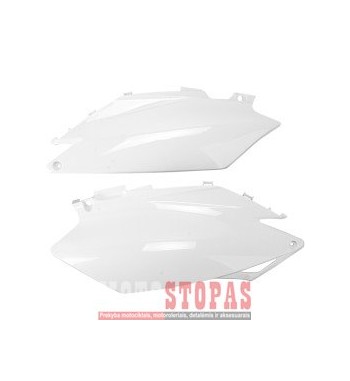 UFO SIDE PANELS HONDA CRF250/450R (EXCEPT US) WHITE