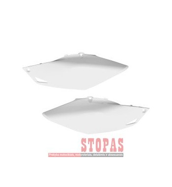 UFO SIDE PANELS HONDA CRF250/450R WHITE