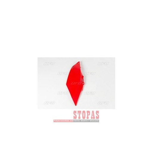 UFO SIDE PANEL LEFT (FOR SINGLE PIPE) HONDA CRF250/450R CRF-RED
