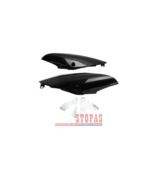 UFO SIDE PANELS HONDA CRF450R/RX BLACK
