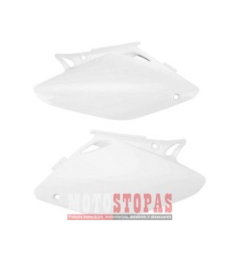 UFA SIDE PANELS HONDA CRF450R WHITE