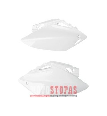 UFA SIDE PANELS HONDA CRF450R WHITE
