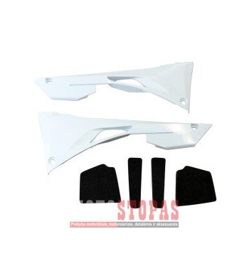 UFO AIRBOX COVER HONDA CRF450R/RX WHITE