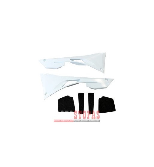 UFO AIRBOX COVER HONDA CRF450R/RX WHITE