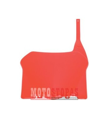 UFO FRONT NUMBER PLATE HONDA CRF250/450R CRF-RED