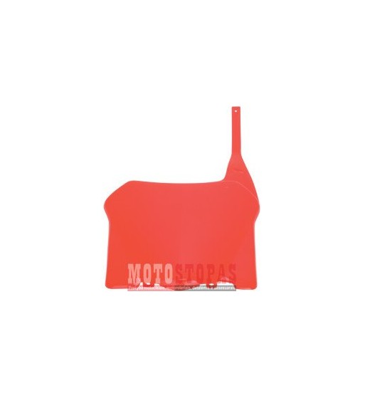 UFO FRONT NUMBER PLATE HONDA CRF250/450R CRF-RED