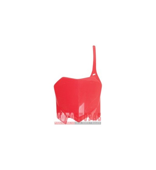 UFO FRONT NUMBER PLATE HONDA CRF250/450R CRF-RED