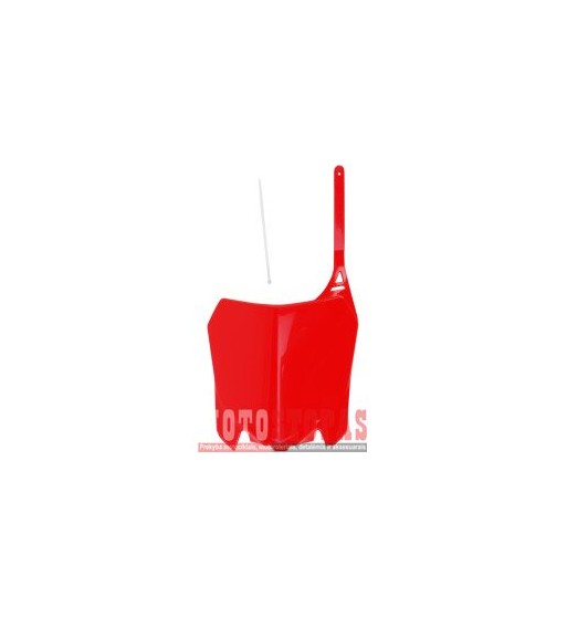 UFO FRONT NUMBER PLATE HONDA CRF250/450R CRF-RED