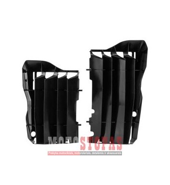 UFO RAD LOUVERS CRF450 17- BK