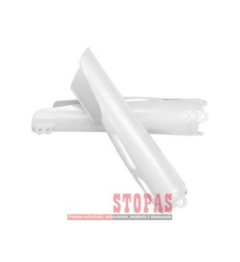 UFO FORK SLIDER PROTECTORS WHITE