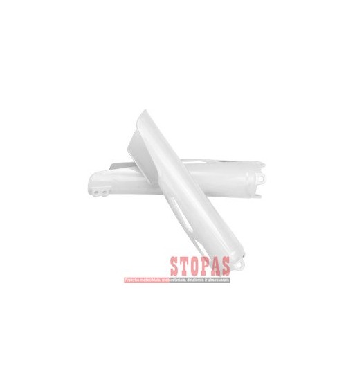 UFO FORK SLIDER PROTECTORS WHITE
