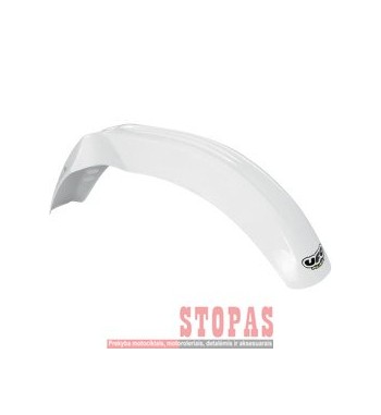 UFO UNIVERSAL FRONT FENDER 500/600cc & HONDA XR600 WHITE