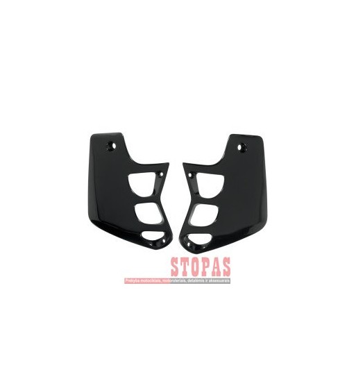 UFO RADIATOR COVERS HONDA CR500 BLACK