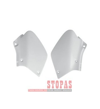 UFO SIDE PANELS HONDA XR250/400 WHITE