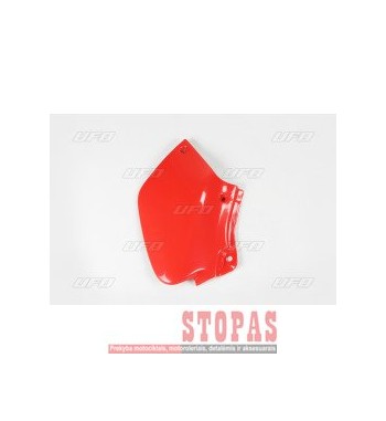 UFO LEFT SIDE PANEL HONDA XR250/400R XR-RED