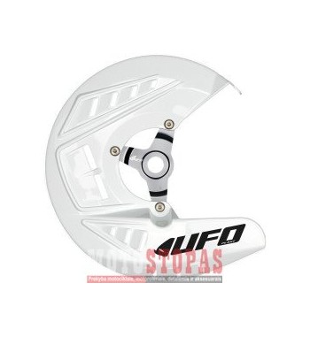UFO FRONT DISC COVER KIT HONDA CRF250/450R WHITE
