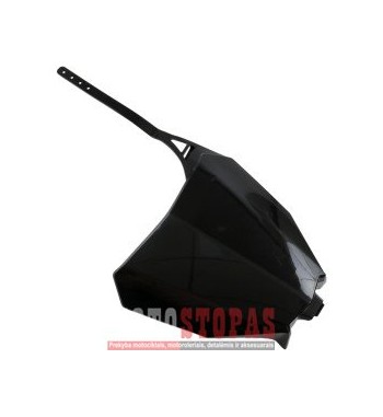 UFO FRONT NUMBER PLATE HONDA CRF450R/RX BLACK