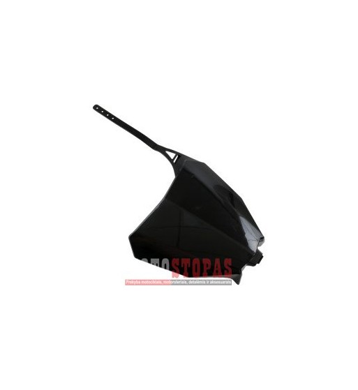 UFO FRONT NUMBER PLATE HONDA CRF450R/RX BLACK