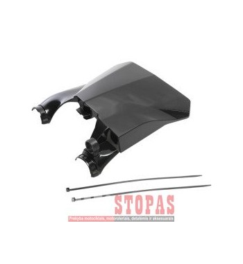 UFO STADIUM FRONT NUMBER PLATE HONDA CRF450R/RX BLACK