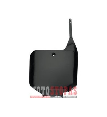 UFO FRONT NUMBER PLATE HONDA CR125/250/500 BLACK