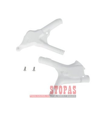 UFO FRAME GUARDS HONDA CR125/250/500 WHITE