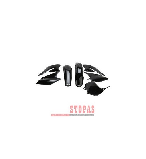 UFO Plastikų komplektas  SUZUKI RMZ250 BLACK