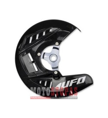 UFO FRONT DISC COVER KIT SUZUKI RMZ250/450 BLACK