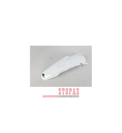 UFO REAR FENDER SUZUKI RM125/250 WHITE
