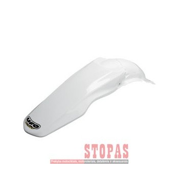 UFO REAR FENDER SUZUKI RM125/250 WHITE