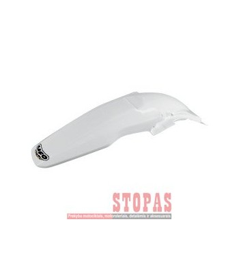 UFO REAR FENDER SUZUKI RMZ250 WHITE
