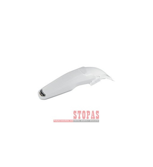UFO REAR FENDER SUZUKI RMZ250 WHITE