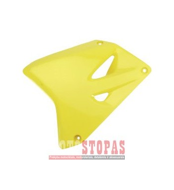 UFO RADIATOR COVERS SUZUKI RM85 RM-YELLOW