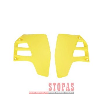 UFO RADIATOR COVERS SUZUKI RM125/250 RM-YELLOW