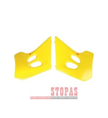 UFO RADIATOR COVERS SUZUKI RM125/250 RM-YELLOW