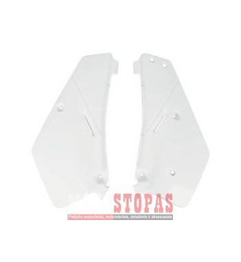 UFO SIDE PANELS SUZUKI RM80 WHITE