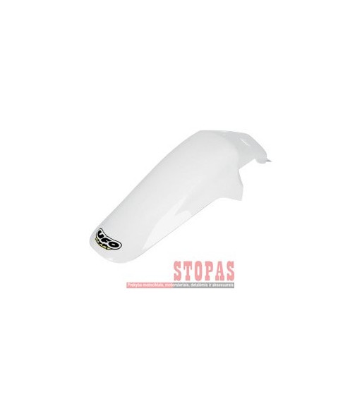UFO REAR FENDER YAMAHA YZ125/250 WHITE