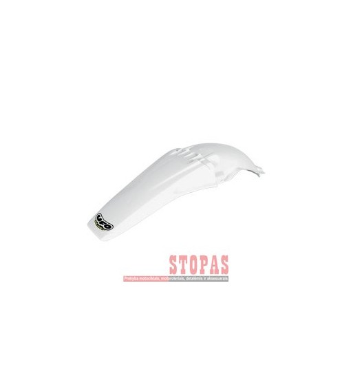 UFO REAR FENDER YAMAHA YZ125/250 WHITE