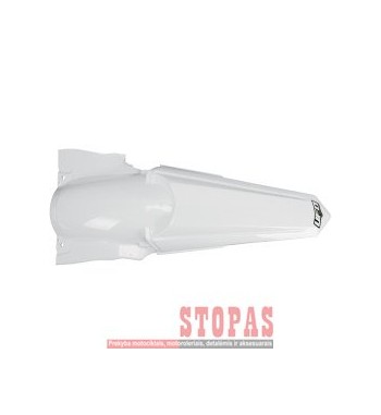 UFO REAR FENDER YAMAHA YZ250F WHITE