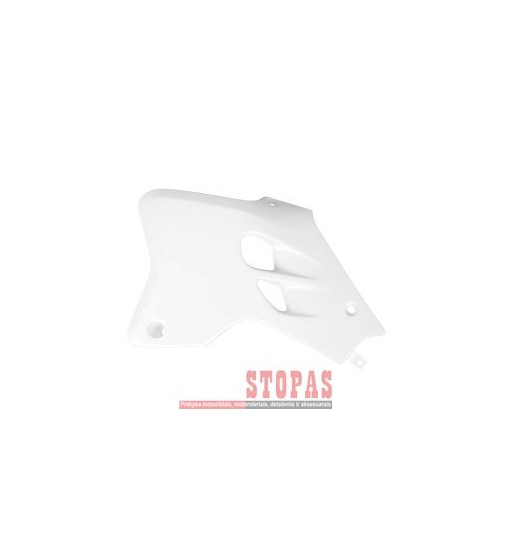 UFO RADIATOR COVERS YAMAHA YZ80 WHITE