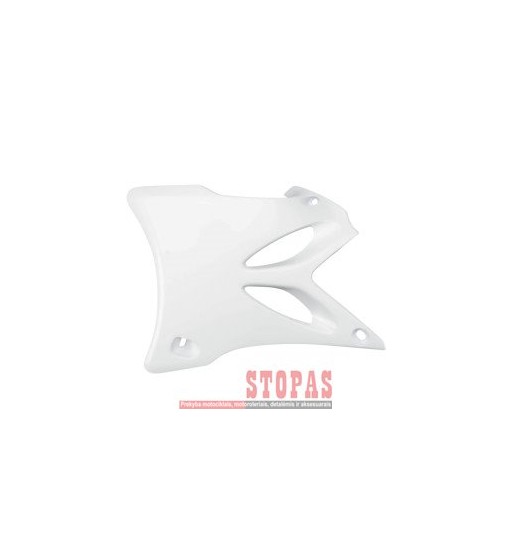 UFO RADIATOR COVERS YAMAHA YZ85 WHITE